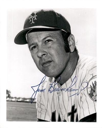 1972 New York Mets 4x5 Photos #NNO Jim Beauchamp Front
