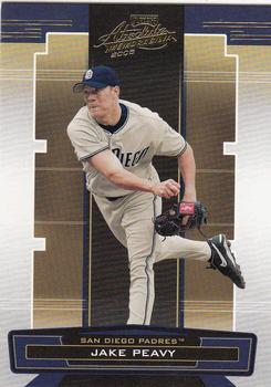 2005 Playoff Absolute Memorabilia - Retail Gold #34 Jake Peavy Front