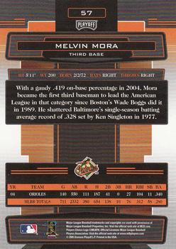2005 Playoff Absolute Memorabilia - Retail Gold #57 Melvin Mora Back