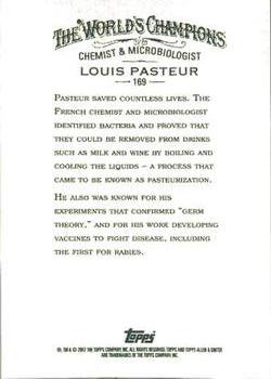 2007 Topps Allen & Ginter #169 Louis Pasteur Back