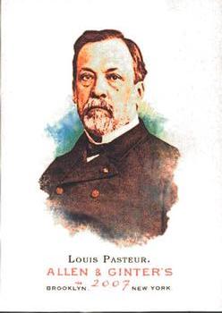 2007 Topps Allen & Ginter #169 Louis Pasteur Front