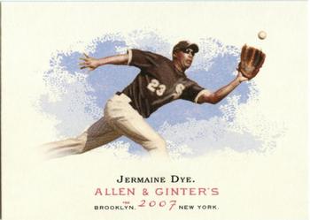 2007 Topps Allen & Ginter #70 Jermaine Dye Front