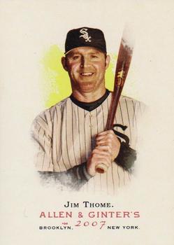 2007 Topps Allen & Ginter #233 Jim Thome Front