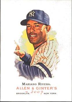 2007 Topps Allen & Ginter #18 Mariano Rivera Front