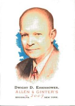 2007 Topps Allen & Ginter #62 Dwight D. Eisenhower Front