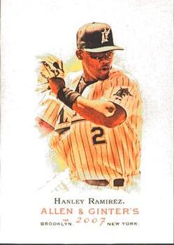 2007 Topps Allen & Ginter #95 Hanley Ramirez Front