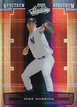 2005 Playoff Absolute Memorabilia - Spectrum Silver #78 Mike Mussina Front