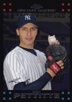 2007 Topps Chrome #16 Andy Pettitte Front
