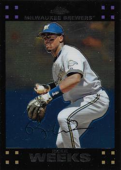 2007 Topps Chrome #140 Rickie Weeks Front