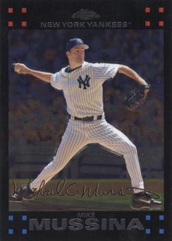 2007 Topps Chrome #187 Mike Mussina Front