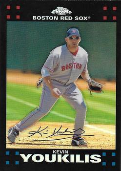 2007 Topps Chrome #202 Kevin Youkilis Front