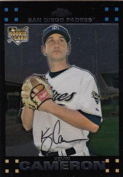 2007 Topps Chrome #295 Kevin Cameron Front