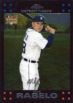 2007 Topps Chrome #307 Mike Rabelo Front