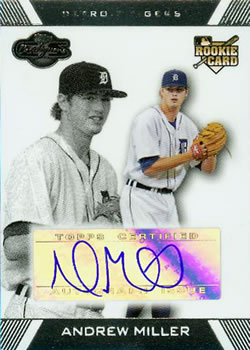 2007 Topps Co-Signers #100 Andrew Miller Front