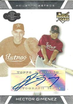 2007 Topps Co-Signers #106 Hector Gimenez Front