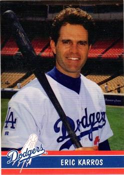 1999 Keebler Los Angeles Dodgers #2 Eric Karros Front