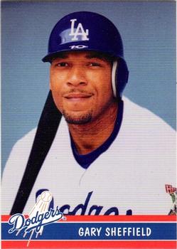 1999 Keebler Los Angeles Dodgers #3 Gary Sheffield Front