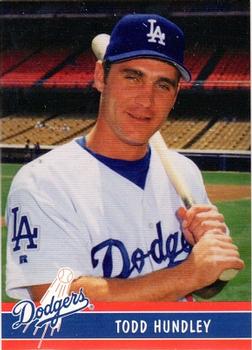 1999 Keebler Los Angeles Dodgers #8 Todd Hundley Front