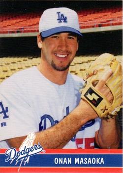 1999 Keebler Los Angeles Dodgers #15 Onan Masaoka Front