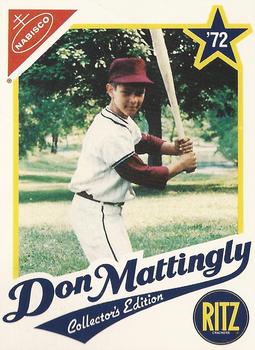 1989 Topps Nabisco Ritz Don Mattingly #'72 Don Mattingly Front