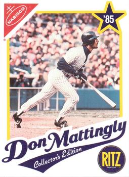 1989 Topps Nabisco Ritz Don Mattingly #'85 Don Mattingly Front
