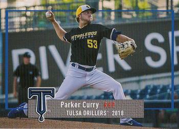 2018 Grandstand Tulsa Drillers #NNO Parker Curry Front
