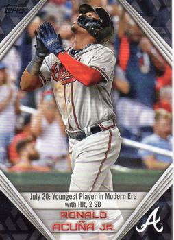 2019 Topps - Ronald Acuna Jr. Star Player Highlights 150th Anniversary #RA-22 Ronald Acuña Jr. Front