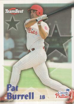 1999 Team Best Rookie - Salvino's Rookie Bammers Promos #NNO Pat Burrell Front
