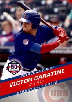 2018 Choice Iowa Cubs #08 Victor Caratini Front