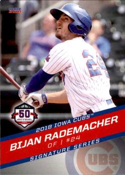 2018 Choice Iowa Cubs #21 Bijan Rademacher Front