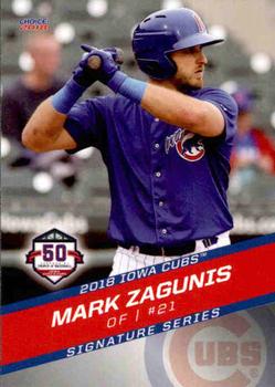 2018 Choice Iowa Cubs #29 Mark Zagunis Front