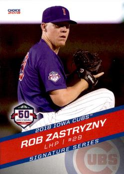2018 Choice Iowa Cubs #30 Rob Zastryzny Front