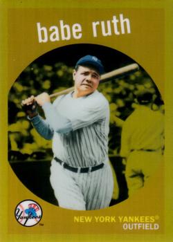 2011 Topps - Factory Set Bonus: Babe Ruth Gold Refractors #BR59 Babe Ruth Front