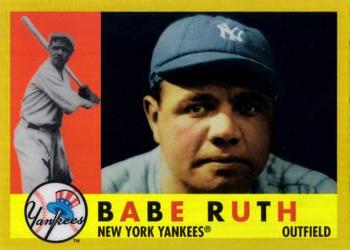 2011 Topps - Factory Set Bonus: Babe Ruth Gold Refractors #BR60 Babe Ruth Front