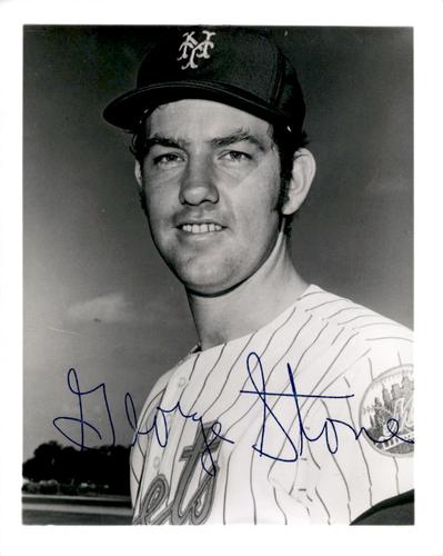 1973 New York Mets 4x5 Photos #NNO George Stone Front