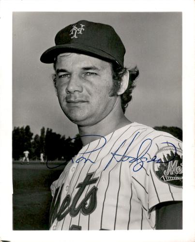 1974 New York Mets 4x5 Photos #NNO Ron Hodges Front