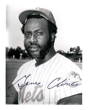 1975 New York Mets 4x5 Photos #NNO Gene Clines Front