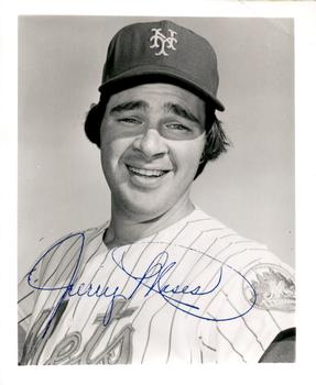 1975 New York Mets 4x5 Photos #NNO Jerry Moses Front