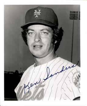 1975 New York Mets 4x5 Photos #NNO Ken Sanders Front