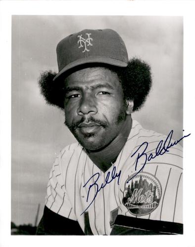 1976 New York Mets Photos 4x5 #NNO Billy Baldwin Front
