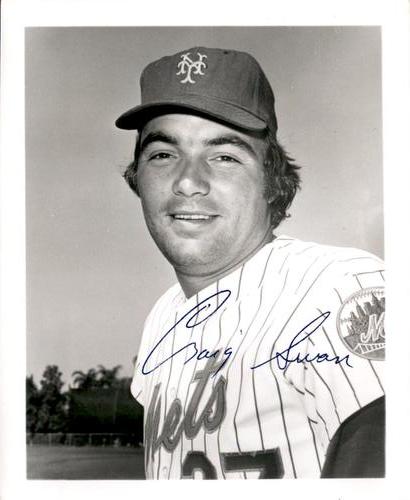 1976 New York Mets Photos 4x5 #NNO Craig Swan Front