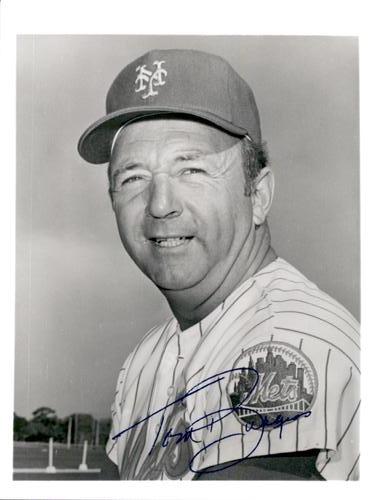 1977 New York Mets Photos 4x5 #NNO Tom Burgess Front