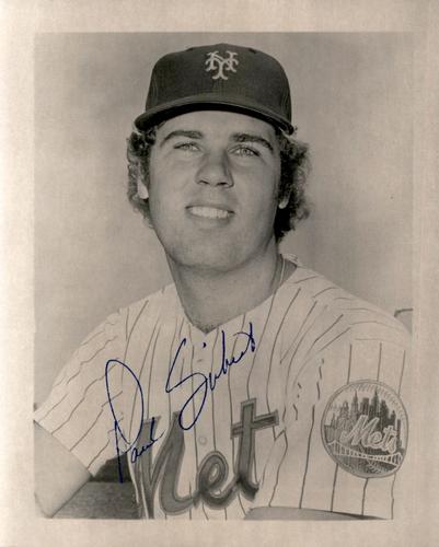 1977 New York Mets Photos 4x5 #NNO Paul Siebert Front