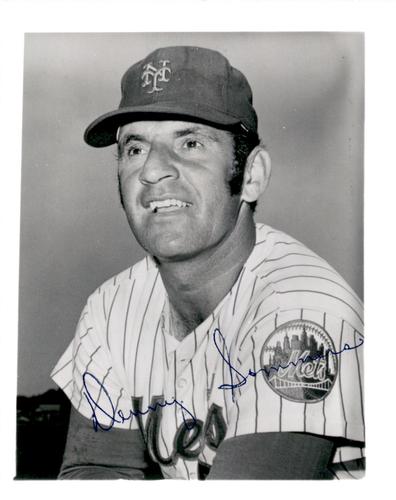 1977 New York Mets Photos 4x5 #NNO Denny Sommers Front