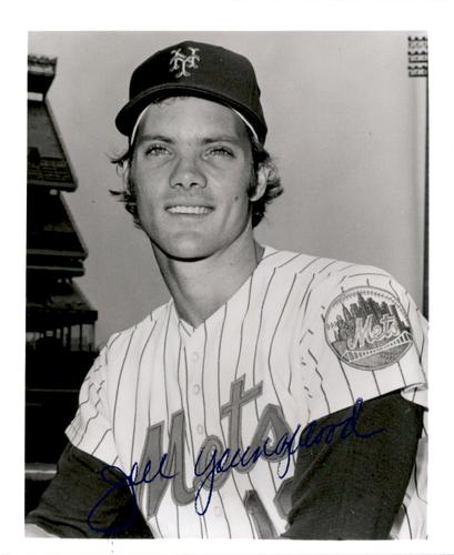 1977 New York Mets Photos 4x5 #NNO Joel Youngblood Front