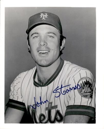 1978 New York Mets 4x5 Photos #NNO John Stearns Front