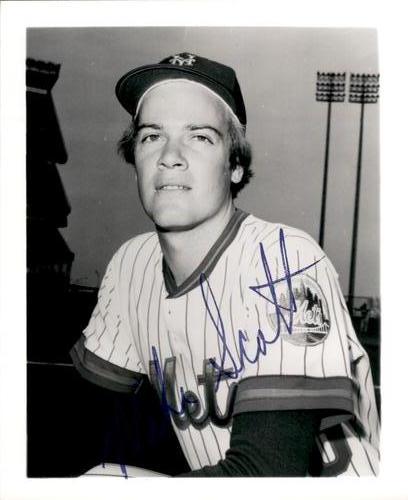 1979 New York Mets Photos 4x5 #NNO Mike Scott Front