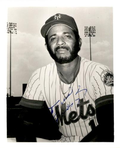 1979 New York Mets Photos 4x5 #NNO Frank Taveras Front