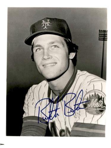 1980 New York Mets Photos 4x5 #NNO Butch Benton Front