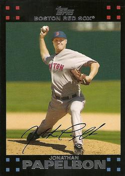 2007 Topps Gift Sets Boston Red Sox #BOS6 Jonathan Papelbon Front